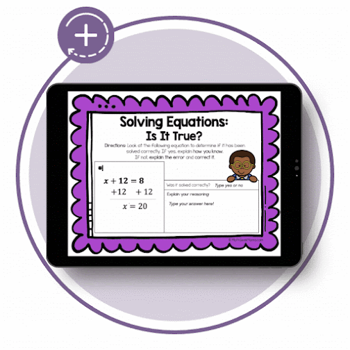 Error analysis tasks